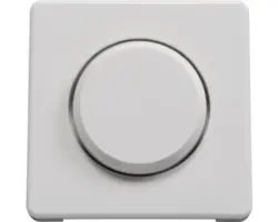 Dimmerplatte Wippe Zentralplatte Roth Lange ROTH LANGE Plus reinweiß