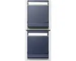 Hornbach Steckdose Roth Lange IP55 aufputz, 2-fach senkrecht, grau/blau