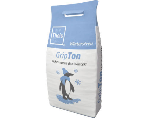 Winterstreu Theis GripTon ökologisches Winterstreu, salzfrei, rutschhemmender Bodenbelag, 40 Liter, ca. 20 kg