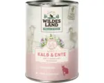 Hornbach Katzenfutter nass WILDES LAND Kalb und Ente mit Cranberries 400 g