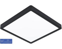 LED Deckenleuchte Eglo Crosslink 19,5 W 1-flammig IP 44 ZIG-CCT schwarz ( 31376 )