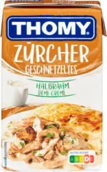Thomy Sauce Zürcher Geschnetzeltes, con panna semigrassa, 250 ml