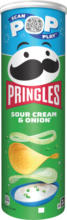 Denner Pringles Chips Sour Cream & Onion, 185 g - bis 04.03.2024