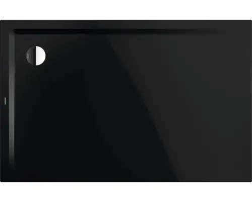 Duschwanne Kaldewei Superplan 140x70x2.5 cm schwarz glänzend 382647980701