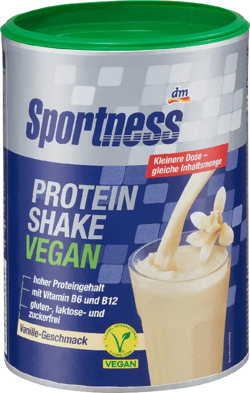 Sportness Proteinpulver Vegan Vanille-Geschmack