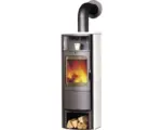 Hornbach Kaminofen Hark Opera-B Grande Keramik weiß 7 kW mit Holzfach und Wärmefach