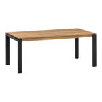 Pfister Table à rallonge EMAN, matériau de bois, chêne