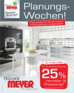 Küchen Meyer GmbH Küchen Meyer - Planungswochen - gültig bis 31.03.2024 - bis 07.03.2024