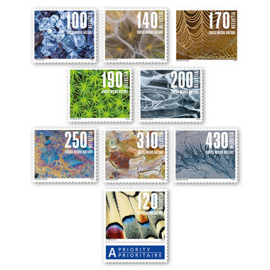 Briefmarken-Serie «Naturmuster»