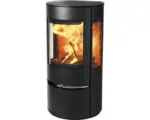Hornbach Kaminofen Aduro 17 Stahl schwarz 6,5 kW mit Holzfach