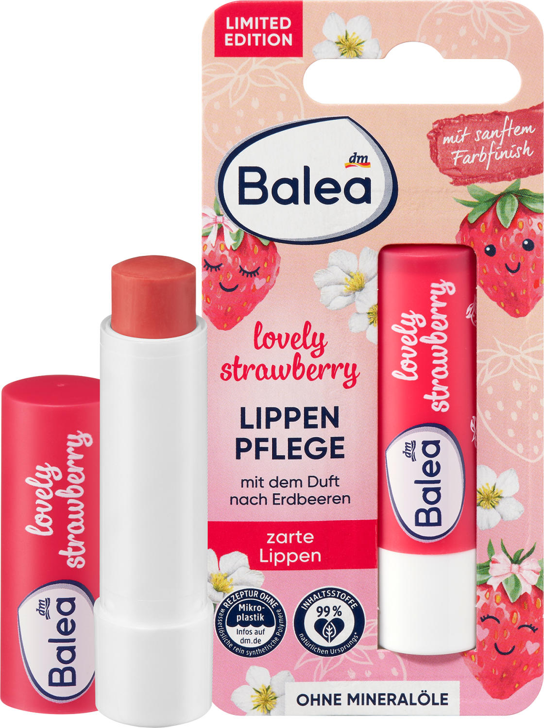 Balea Lippenpflege Lovely Strawberry