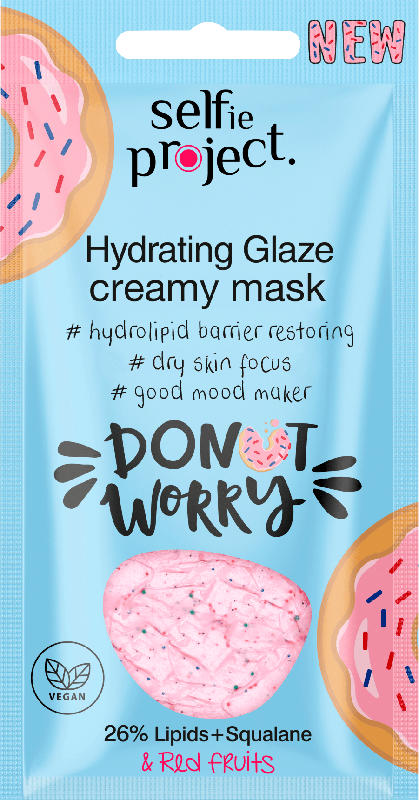 Selfie Project Gesichtsmaske Donut Worry Hydrating Glaze Wash-Off Mask