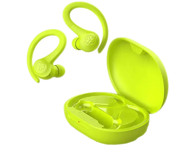 JLab Go Air Sport True Wireless Kopfhörer, neon yellow