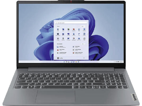 Lenovo IdeaPad Slim 3 15AMN8 Notebook, R5 7520U, 8 GB RAM, 512 SSD, 15.6 Zoll Full-HD, Arctic Grey