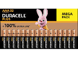 Duracell Plus AAA Batterie, 32er Promo Pack