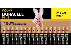 Duracell AAA Plus Batterie, 32er Promo Pack