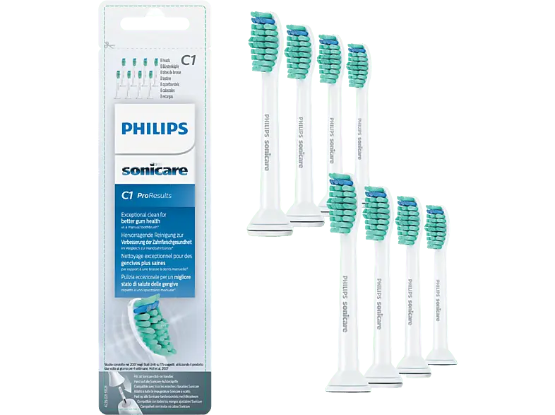 Philips HX6018/07 Sonicare ProResults Standard Aufsteckbürsten für Schallzahnbürsten