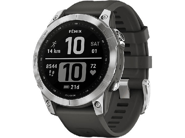 Garmin Fenix 7, Graphit/Silber; Smartwatch