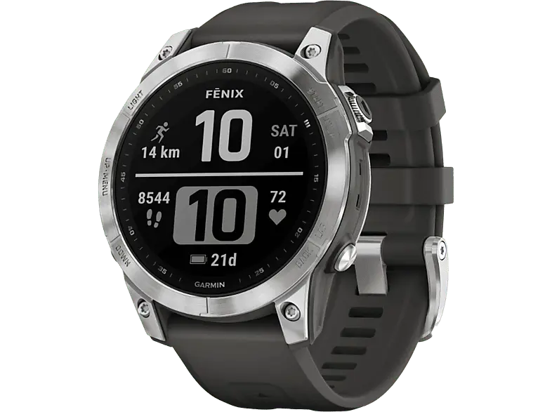 Garmin Fenix 7, Graphit/Silber; Smartwatch