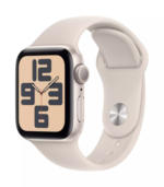 ЗОРА Смарт часовник Apple Watch SE2 v2 40mm Starlight/Star Band S/M mr9u3 , 1.57 , Apple S8 SiP 64-bit Dual Core , 32 , 40.00