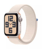 Смарт часовник Apple Watch SE2 v2 40mm Starlight/Star Loop mr9w3 , 1.57 , Apple S8 SiP 64-bit Dual Core , 32 , 40.00