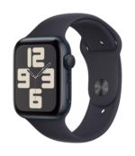 ЗОРА Смарт часовник Apple Watch SE2 v2 44mm Midnight/Mid Band M/L mre93 , 1.78 , Apple S8 SiP 64-bit Dual Core , 32