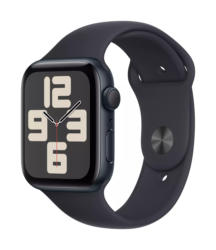 Смарт часовник Apple Watch SE2 v2 44mm Midnight/Mid Band M/L mre93 , 1.78 , 32 , Apple S8 SiP 64-bit Dual Core