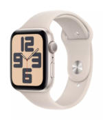 ЗОРА Смарт часовник Apple Watch SE2 v2 44mm Starlight/Star Band S/M mre43 , 1.78 , Apple S8 SiP 64-bit Dual Core , 32