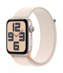 Смарт часовник Apple Watch SE2 v2 44mm Starlight/Star Loop mre63 , 1.78 , Apple S8 SiP 64-bit Dual Core , 32