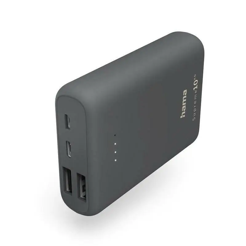 Външна батерия Hama 201668 Supreme 10HD 10000 mAh