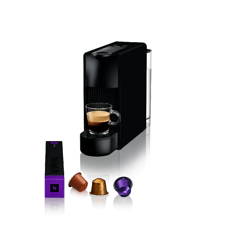 Кафемашина с капсули NESPRESSO Essenza Mini Черна