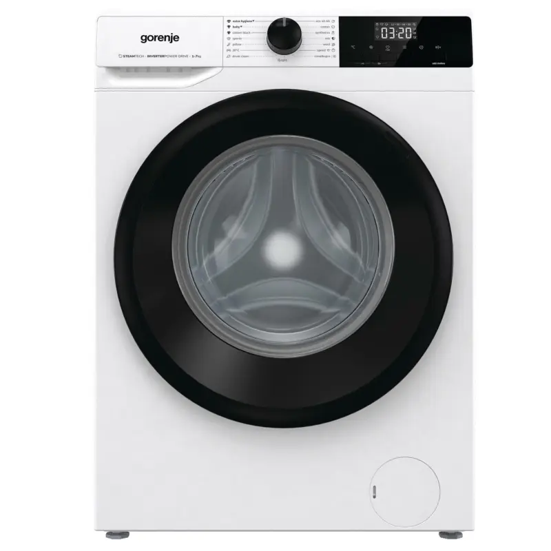 Пералня Gorenje WNHEI74SAS , 1400 об./мин., 7.00 kg, A , Бял