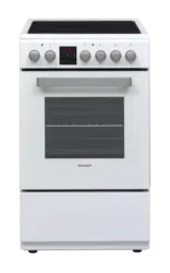 Готварска печка (ток) Sharp KF-56FVDD22WMK-CH , Керамични