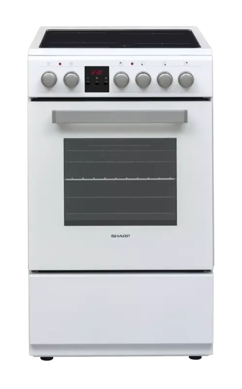 Готварска печка (ток) Sharp KF-56FVDD22WMK-CH , Керамични