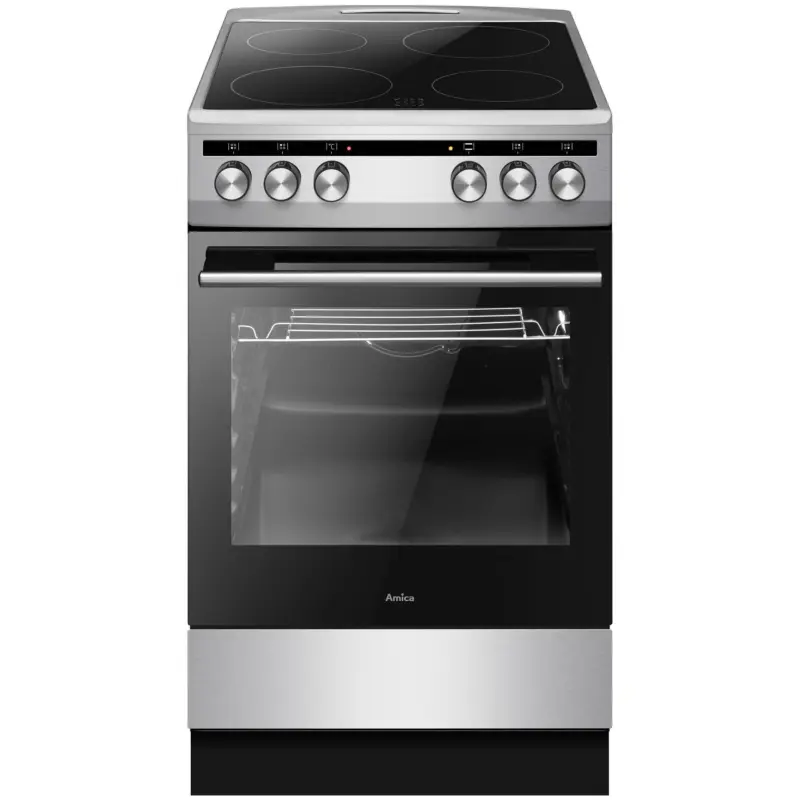 Готварска печка (ток) AMICA SS 15 ECS , INOX , Керамични