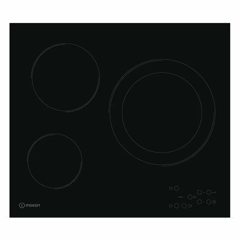 Вграден керамичен плот Indesit RI 360 C , Електрически