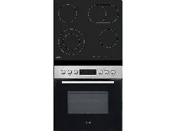 Koenic KBC 2331 A, Herdset inkl. Kochfeld (Strahlungsheizung, 70 l)