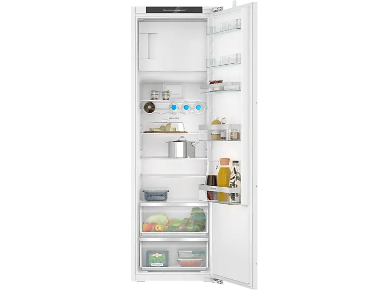 Siemens KI82LVFE0 iQ300 Kühlschrank mit Flachscharnier (E, 1772 mm hoch, Weiß, 280 l)