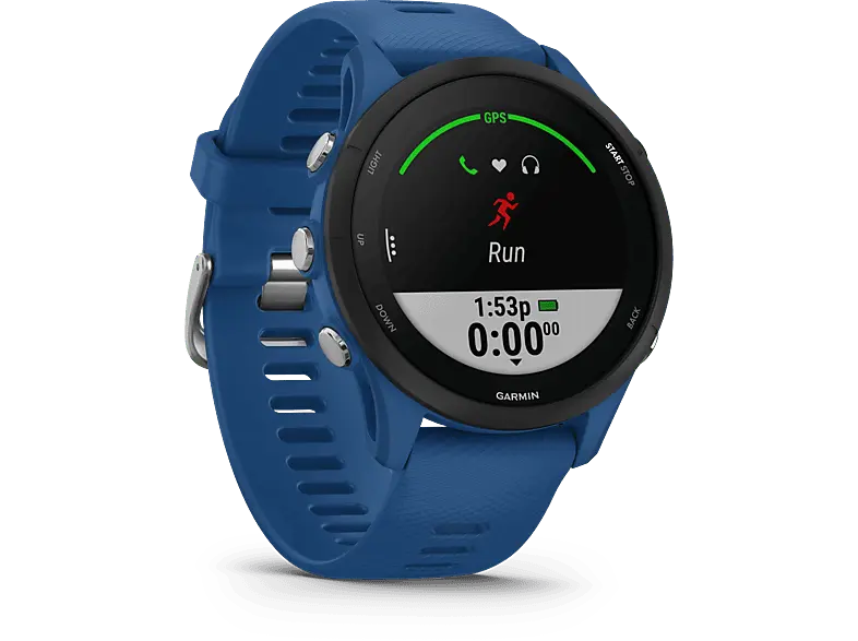 Garmin Smartwatch Forerunner 255 Serie, Tidal Blue