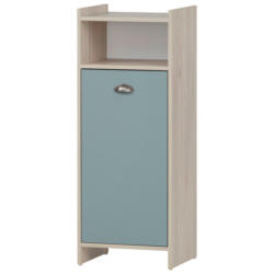 Midischrank Lindholm Sandeiche Nachbildung taubenblau B/H/T: ca. 40,2x104x33 cm