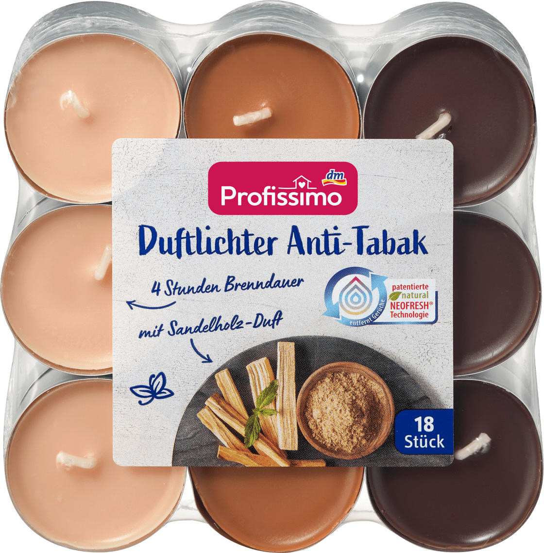 Profissimo Duftlichter Anti Tabak