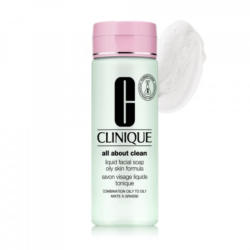 Clinique Liquid facial soap oily skin formula демакиант за мазна и смесена кожа 200мл