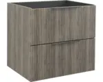 Hornbach Waschbeckenunterschrank Jungborn Quattro 60x50 cmx46 cm ohne Waschbecken nuss matt