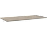 Hornbach Waschtischplatte Jungborn Sedici 121x50 cm Nussbaum gebürstet