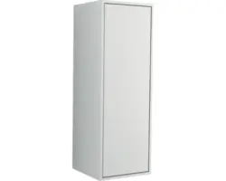 Hochschrank Jungborn Nove 35x100x35 cm grau matt