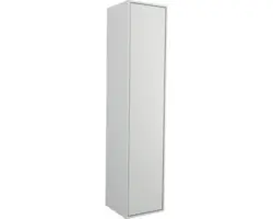 Hochschrank Jungborn Nove 35x160x35 cm grau matt