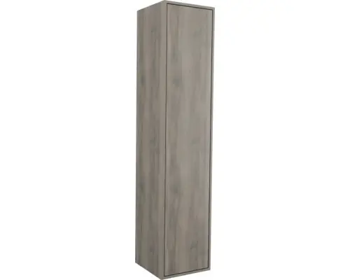 Hochschrank Jungborn Nove 35x160x35 cm nuss matt