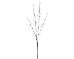 Perzit Blütenzweig H 96 cm weiß