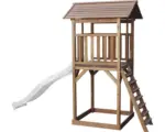 Hornbach Spielturm axi Beach Tower weiße Rutsche Holz braun