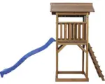 Hornbach Spielturm axi Beach Tower blaue Rutsche Holz Blau braun